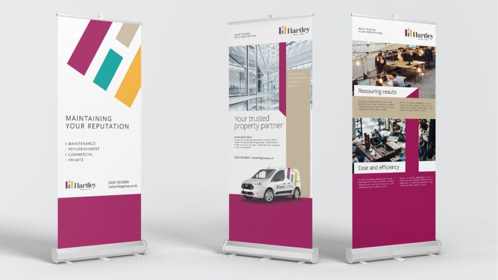 hartley property partners banners