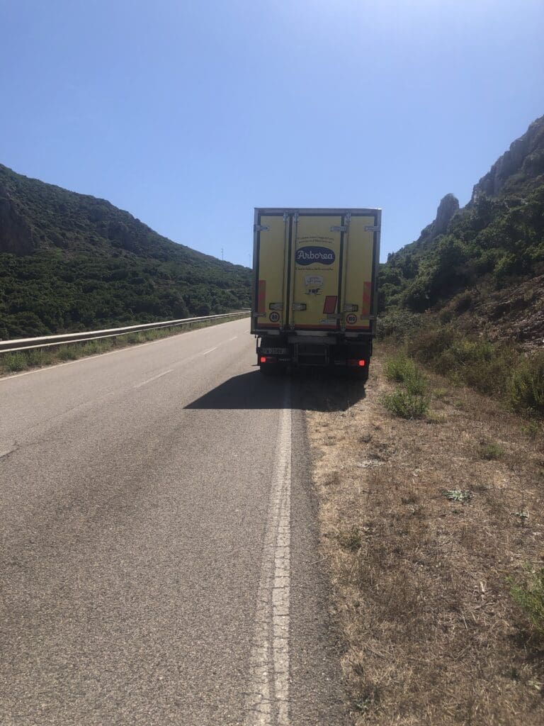 Arborea truck in sicilly