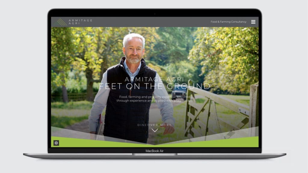 Armitage Agri website home page