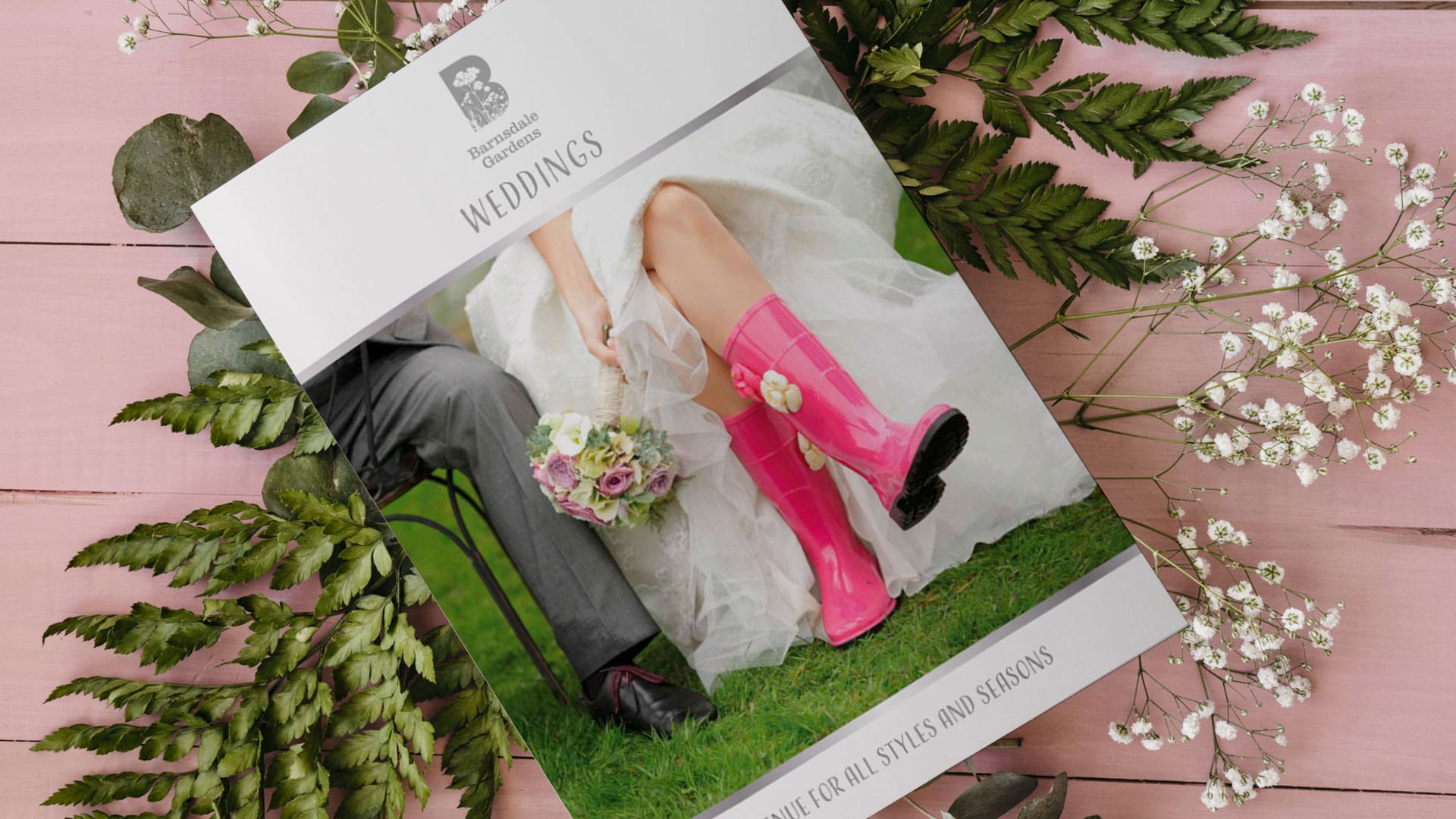 barnsdale gardens brochure - multi-channel marketing