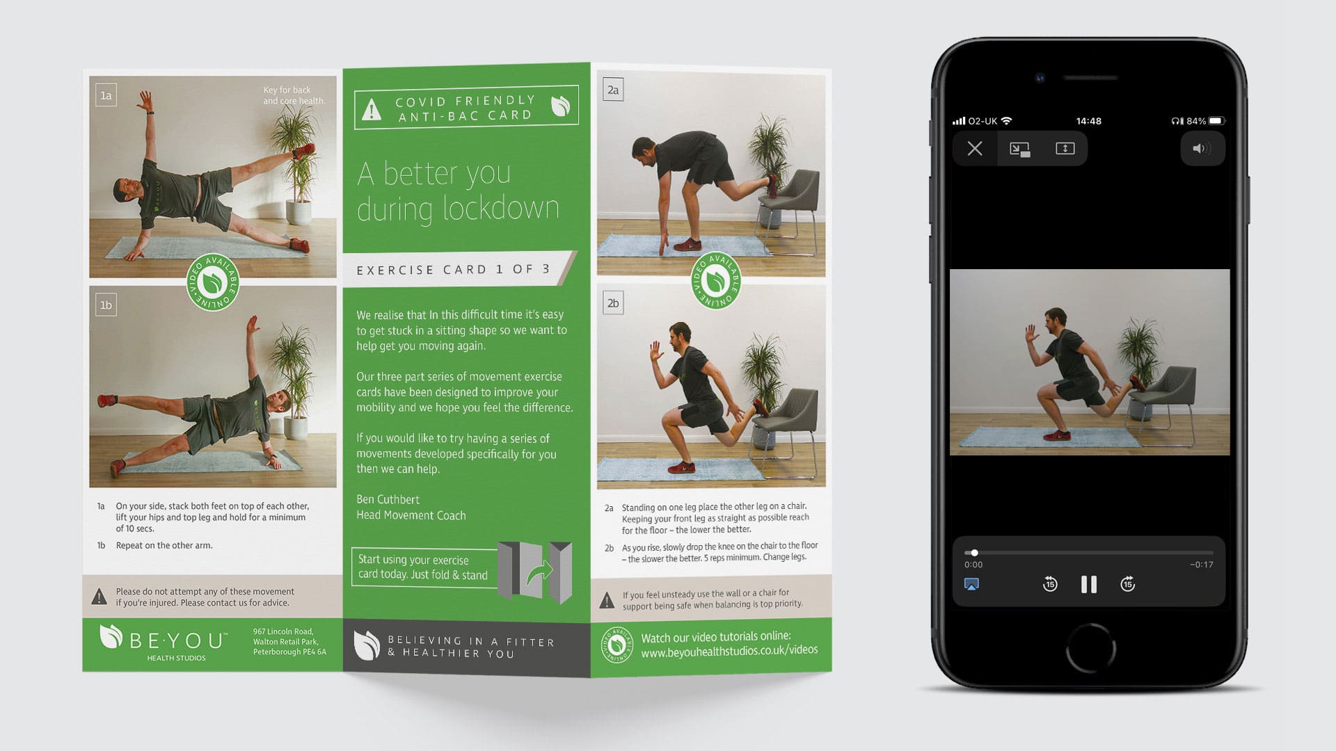 sport and fitness marketing collateral