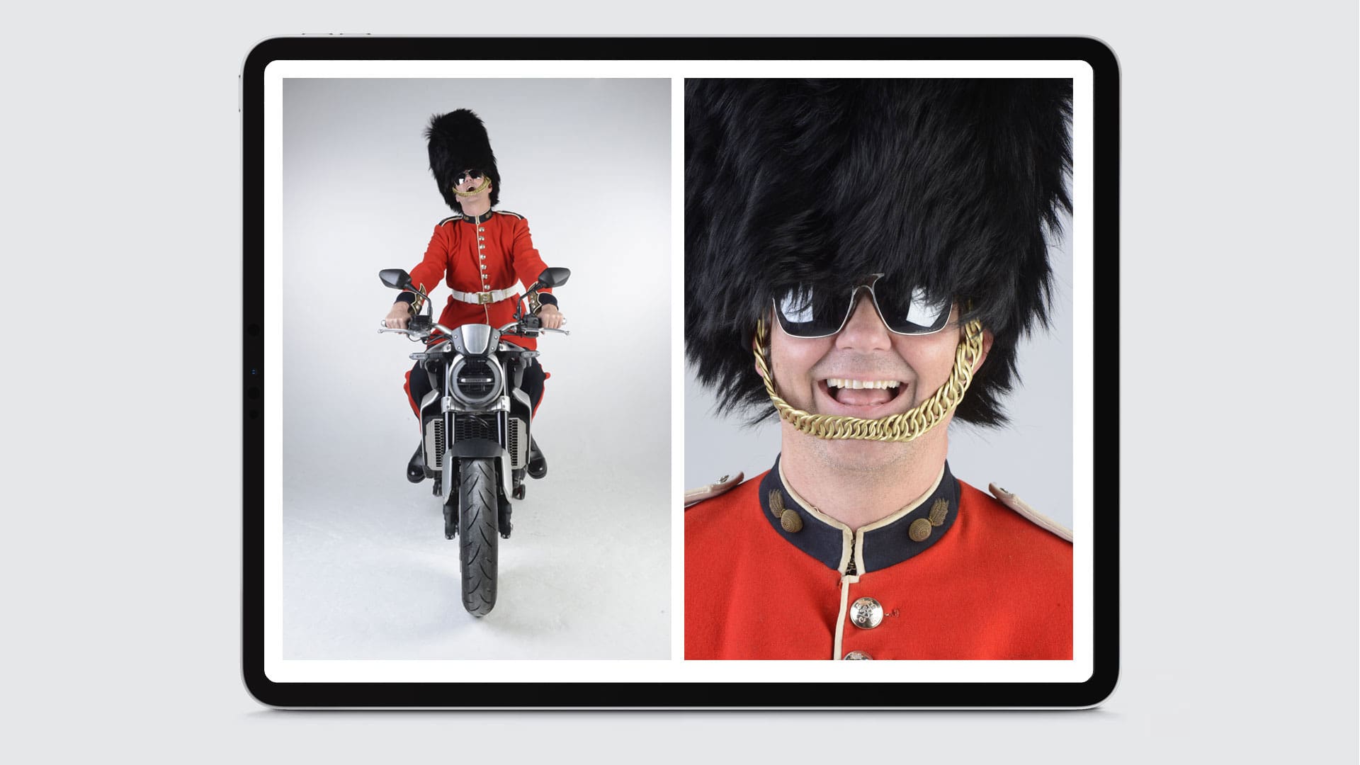 london motorcycle show campaign photography