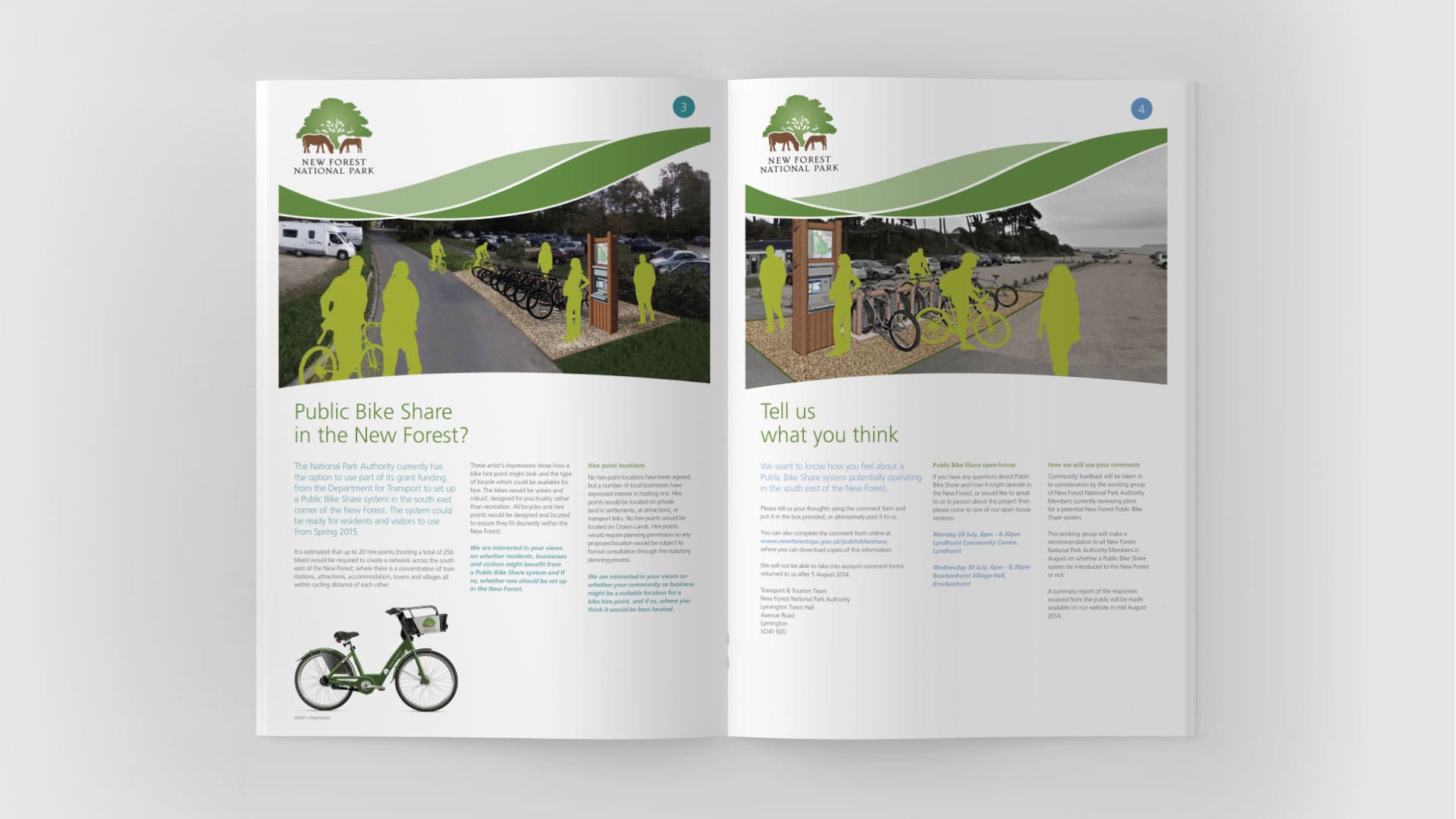 New Forest National Park brochure