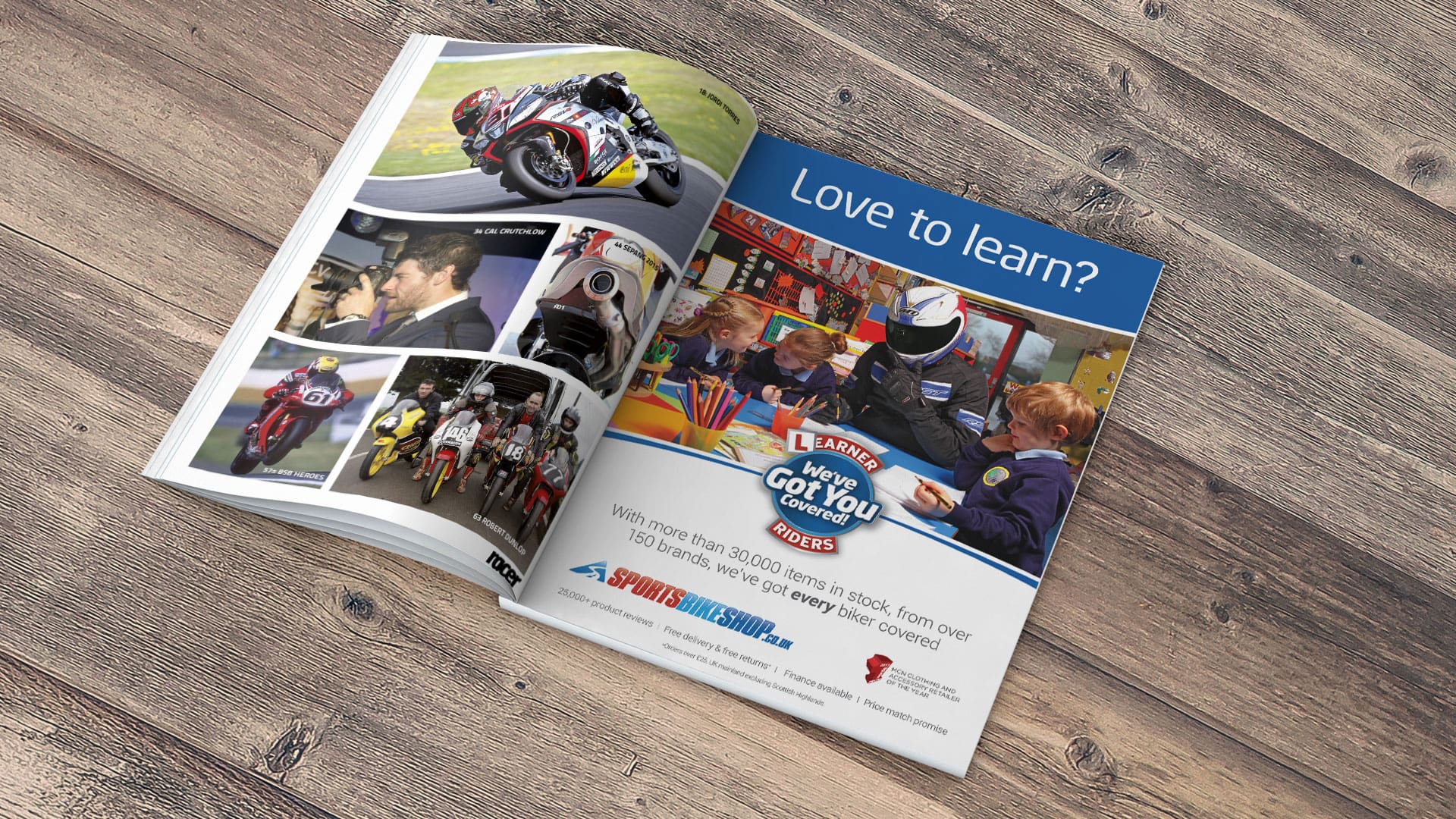 magazine ad