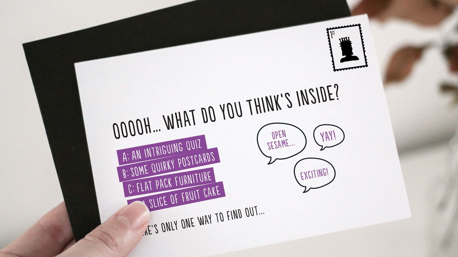 think you know rutland direct mail campaign envelope