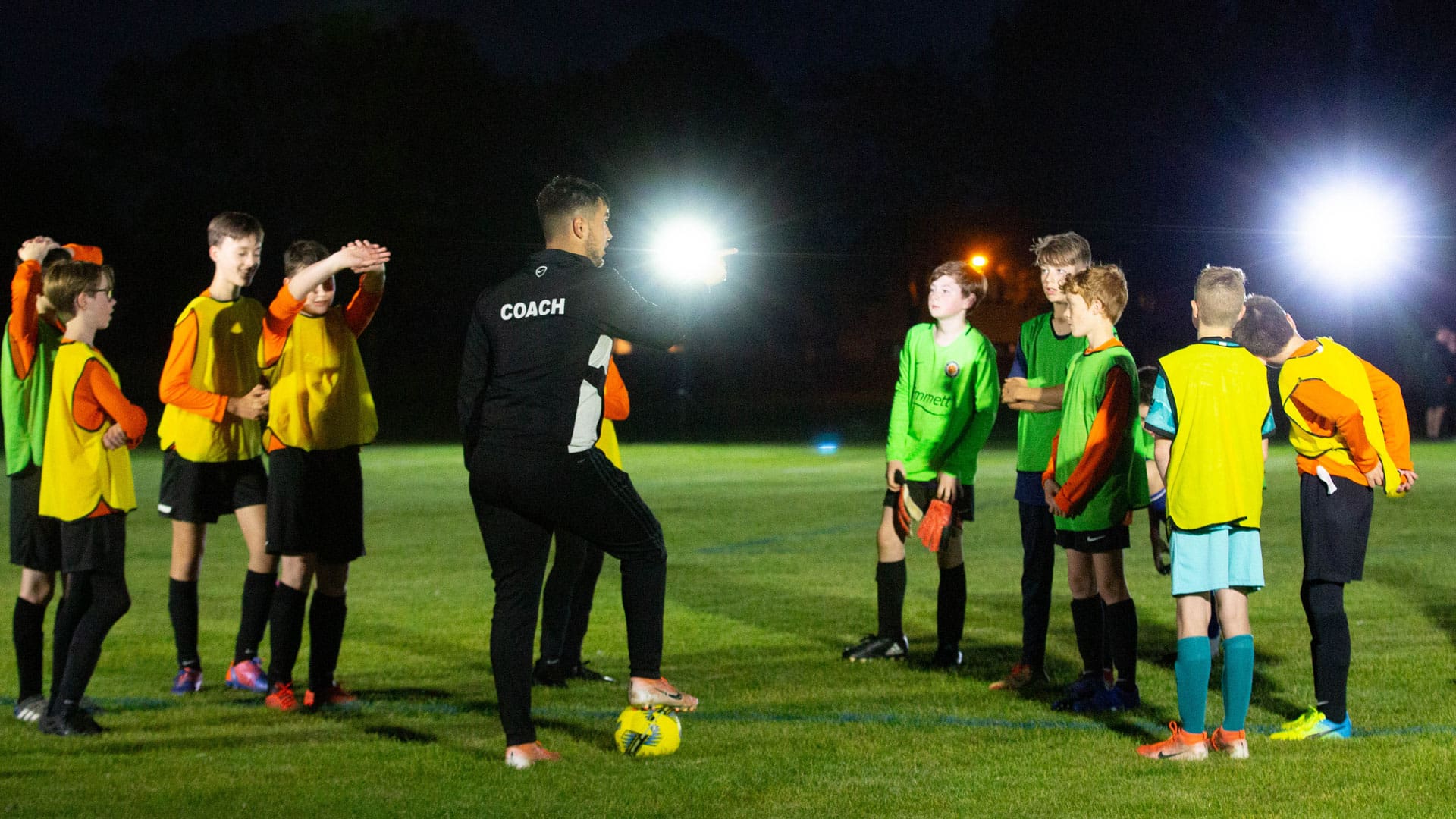 Coaching at Thurlby Tigers