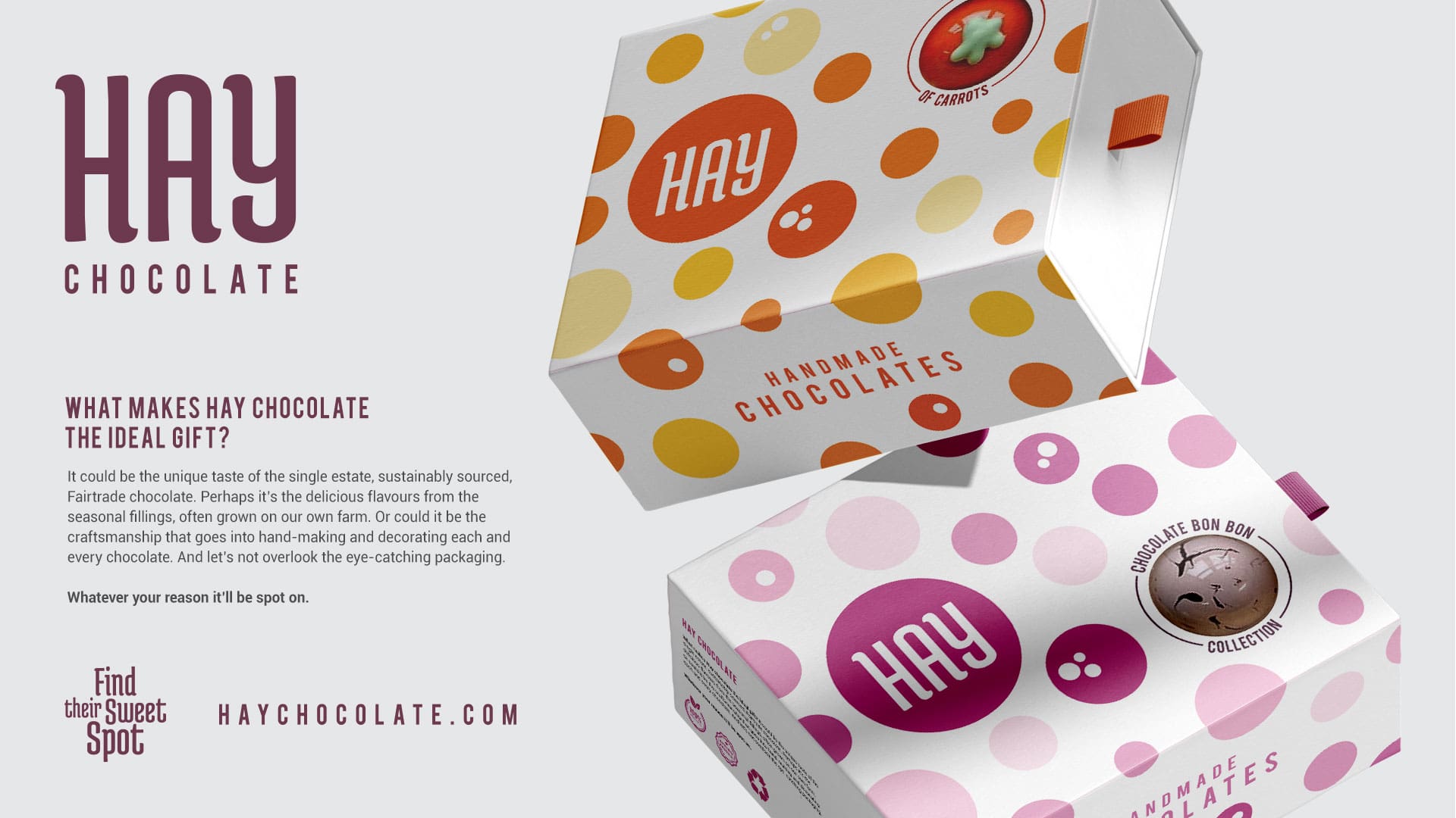 hay chocolate poster