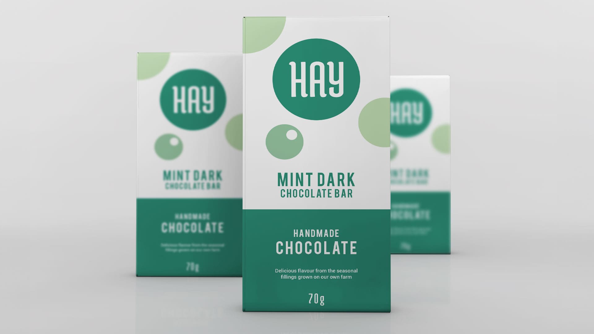Hay Chocolate branding