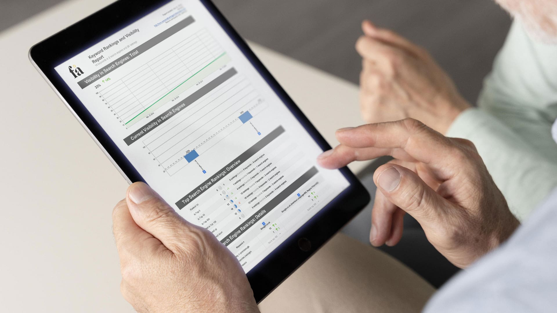 website seo reporting