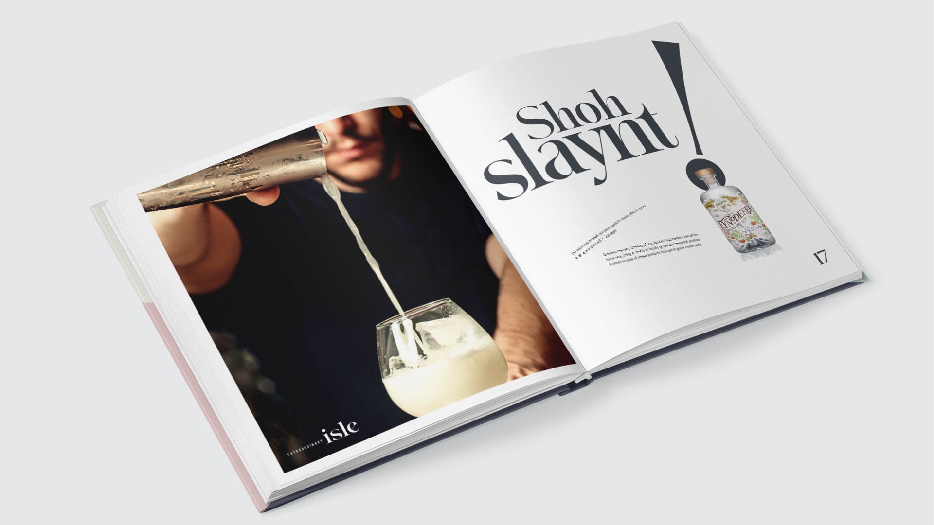 destination branding for isle of man - extraordinary isle editorial layout