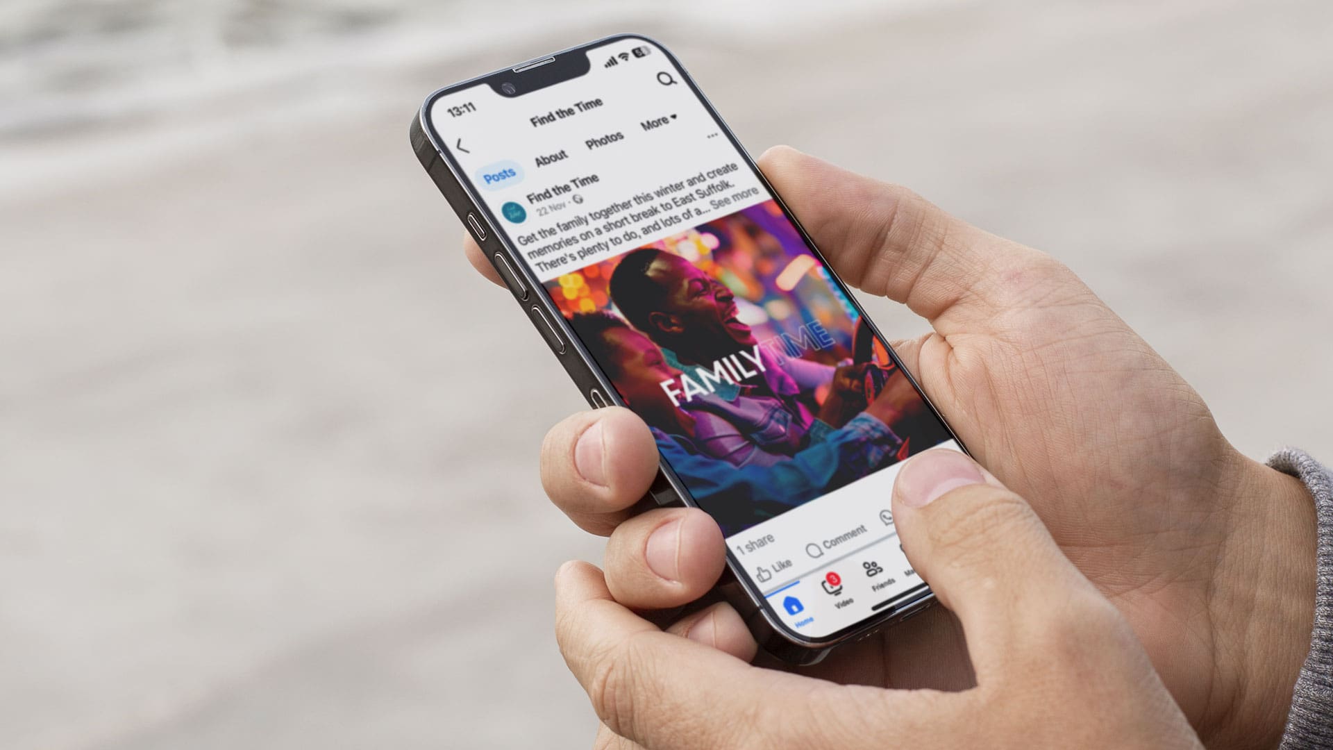 destination marketing for east suffolk on social media