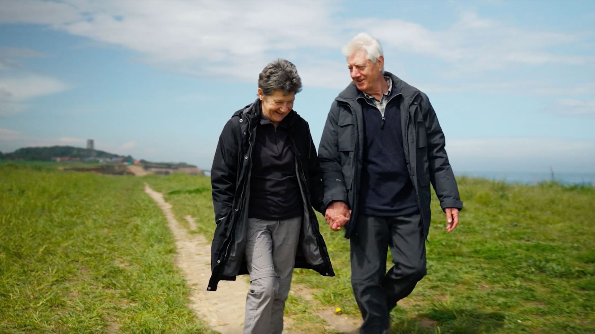 taking a walk on the norfolk coast